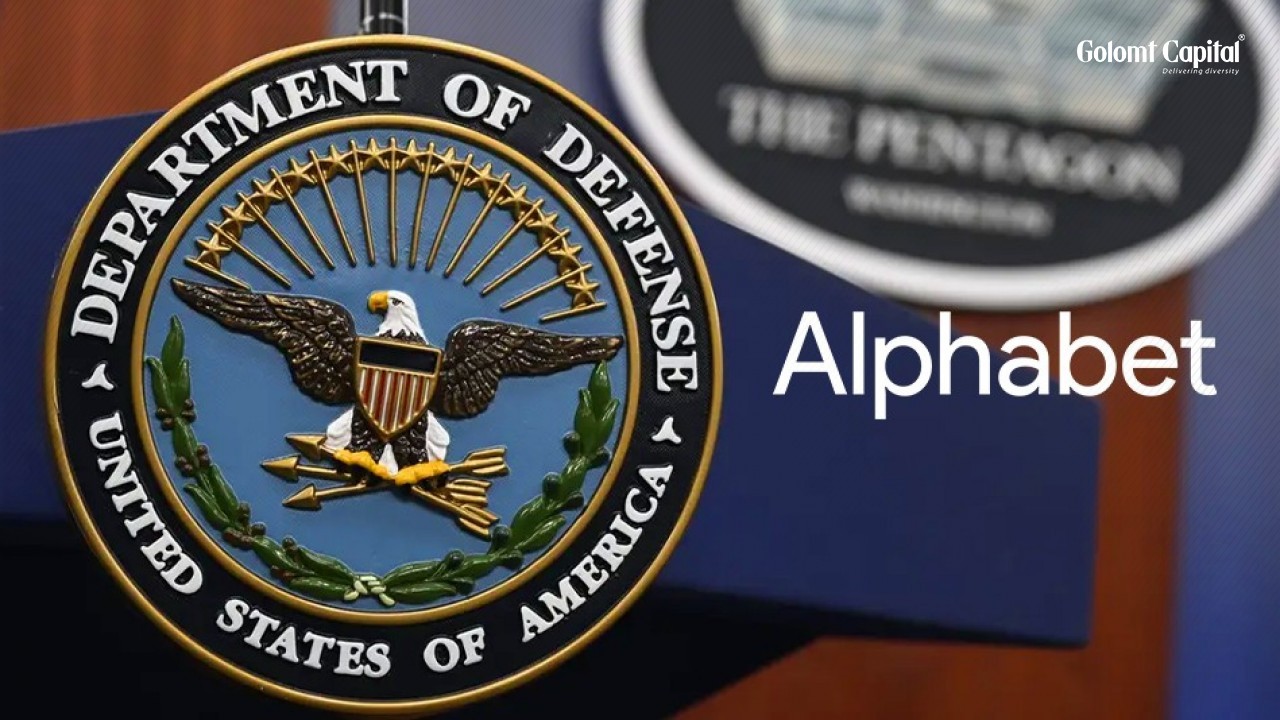 АНУ-ын Батлан хамгаалахын салбар Alphabet Inc-ийг сонгов.