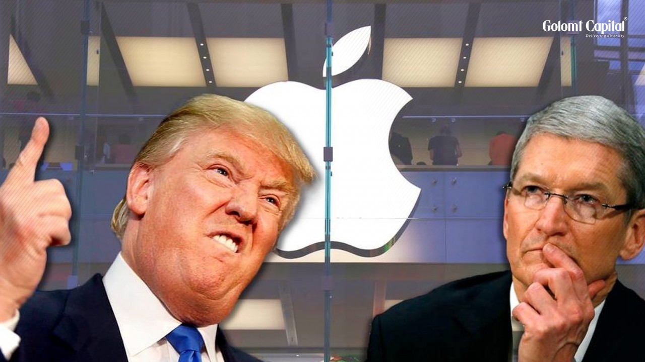 ТРАМП APPLE-ИЙГ БҮТЭЭГДЭХҮҮНЭЭ ЭНЭТХЭГТ БУС АНУ-Д ҮЙЛДВЭРЛЭ ГЭЛЭЭ