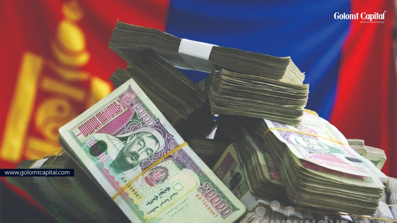 Монгол Улсын гадаад валютын нөөц 46.4% өсөж 4.97 тэрбум ам.долларт хүрэв