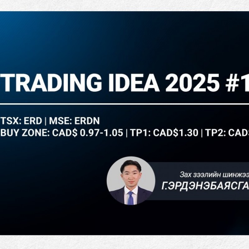 TRADING IDEA 2025 #2- TSX: ERD | MSE: ERDN