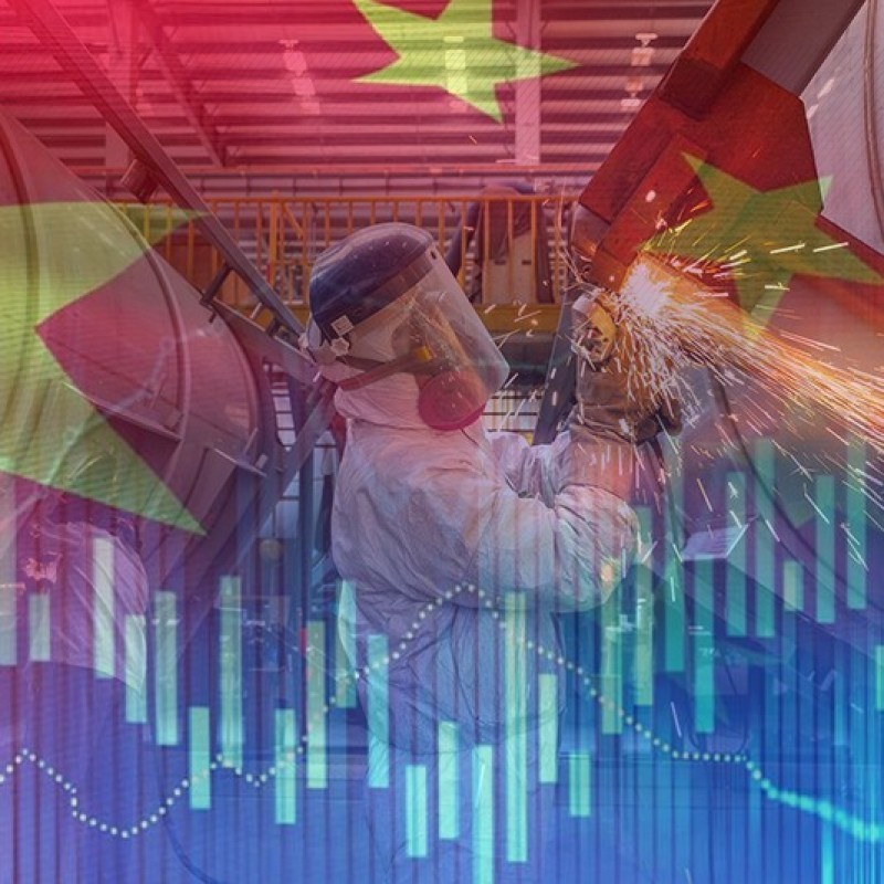 Геополитикийн эрсдэлийг үл харгалзан Хятадын аж үйлдвэрийн гүйцэтгэл хүлээлтээс давлаа